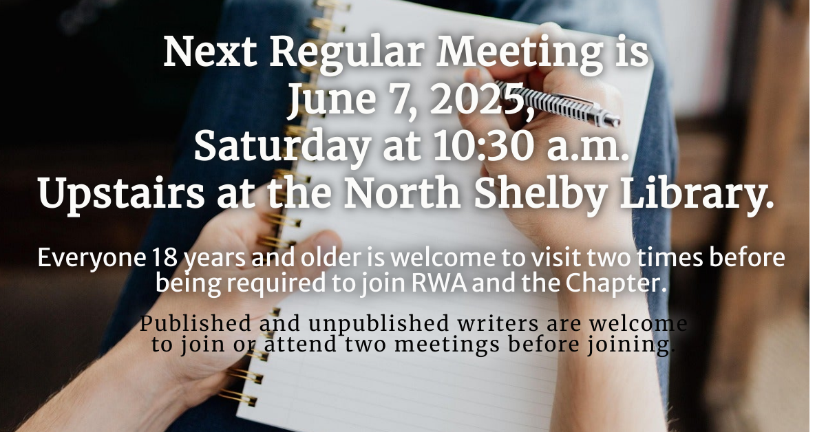 June 2025 Meeting and Program – RWA Chapter 178